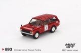 MINI GT 1/64 Range Rover 1971 International Hill Rally Winner #1 R.Crathorne / V.Evans