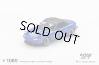 MINI GT 1/64 Mazda Miata MX-5 (NA) Tuned Version Dark Blue (LHD) [Blister Packaging]