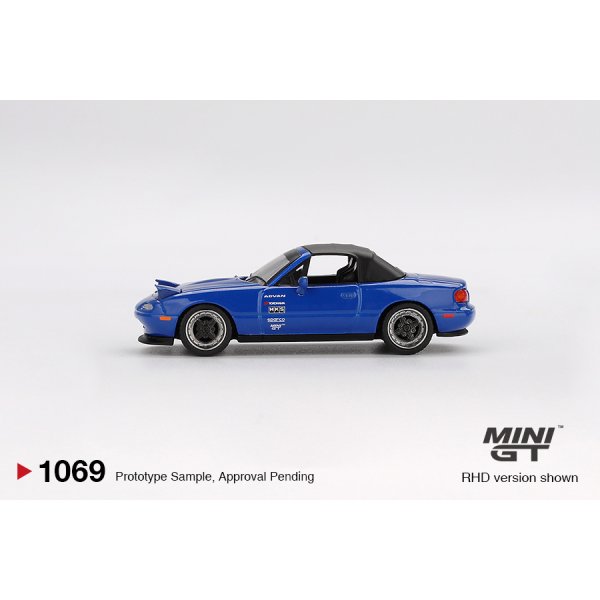 画像3: MINI GT 1/64 Mazda Miata MX-5 (NA) Tuned Version Dark Blue (RHD)