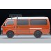 画像4: TOMYTEC 1/64 Limited Vintage NEO Mazda Bongo Brawny Van Custom (Brown) with Roof Carrier and Figure (4)