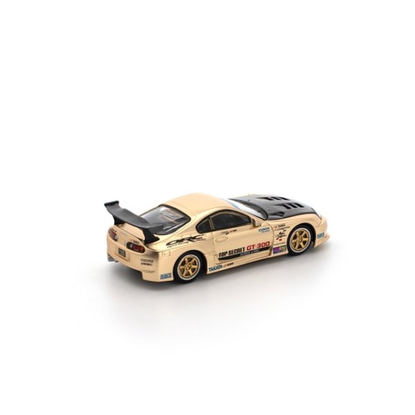画像3: POP RACE 1/64 TOP SECRET GT300 SUPRA - CHROME GOLD