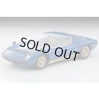 TOMYTEC 1/64 Limited Vintage Lamborghini Miura SV (Blue Metallic)