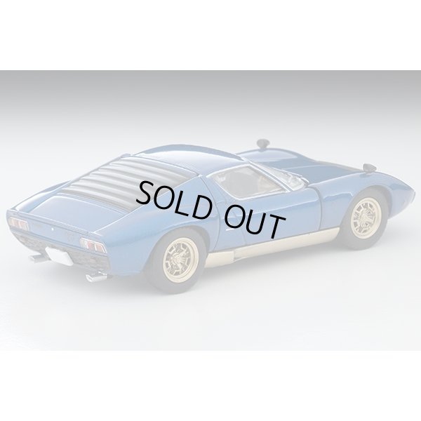 画像2: TOMYTEC 1/64 Limited Vintage Lamborghini Miura SV (Blue Metallic)