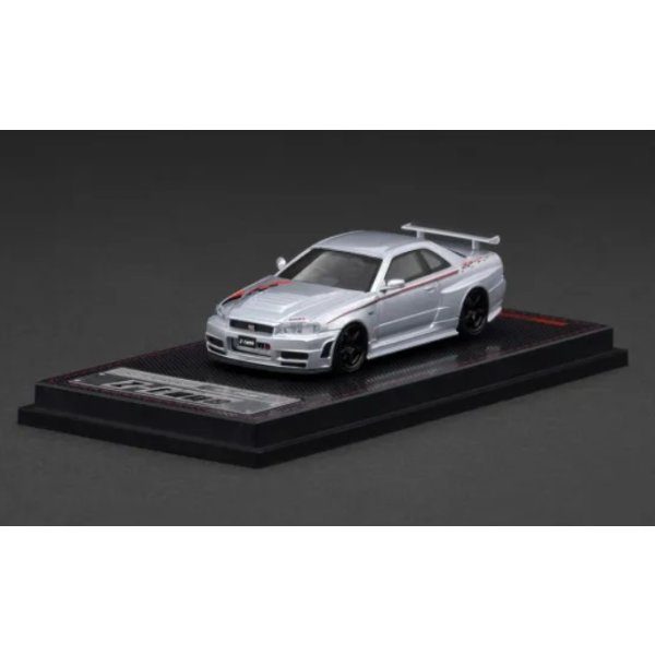 画像1: ignition model 1/64 Nismo R34 GT-R Z-tune Silver