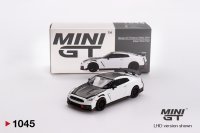 MINI GT 1/64 Nissan GT-R NISMO 2024 Brilliant White Pearl (RHD)