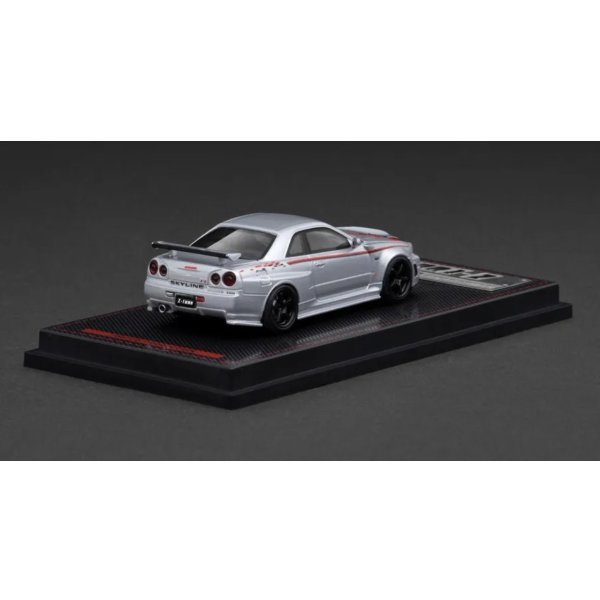 画像2: ignition model 1/64 Nismo R34 GT-R Z-tune Silver