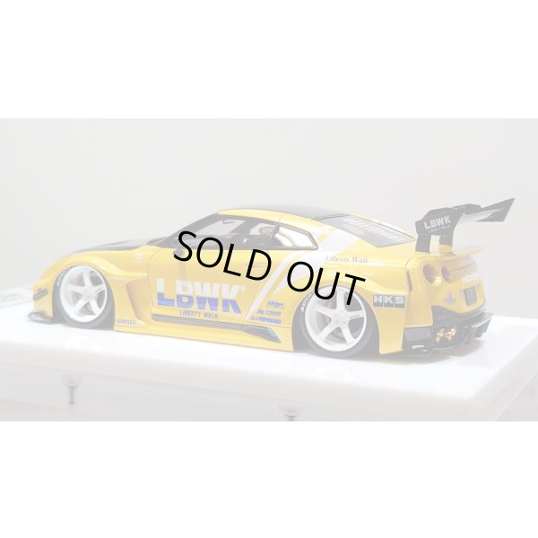 画像3: EIDOLON 1/43 LB Silhouette WORKS GT 35GT-RR (GT Wing Version) Grande Giallo Pearl Limited 33 pcs.