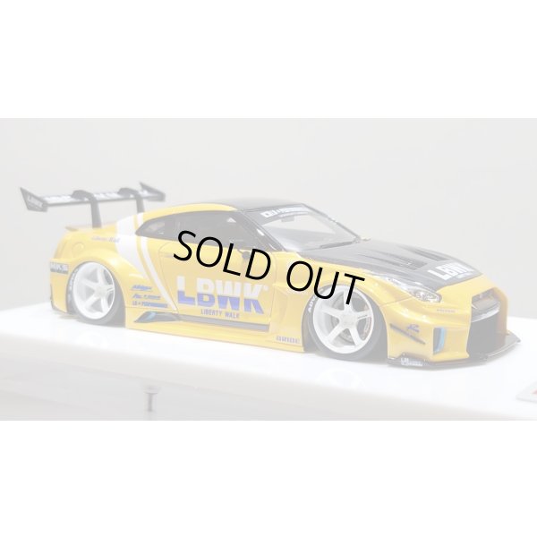 画像5: EIDOLON 1/43 LB Silhouette WORKS GT 35GT-RR (GT Wing Version) Grande Giallo Pearl Limited 33 pcs.