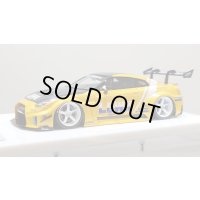EIDOLON 1/43 LB Silhouette WORKS GT 35GT-RR (GT Wing Version) Grande Giallo Pearl Limited 33 pcs.