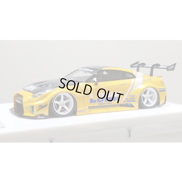 画像1: EIDOLON 1/43 LB Silhouette WORKS GT 35GT-RR (GT Wing Version) Grande Giallo Pearl Limited 33 pcs.