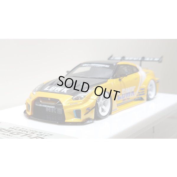 画像9: EIDOLON 1/43 LB Silhouette WORKS GT 35GT-RR (GT Wing Version) Grande Giallo Pearl Limited 33 pcs.