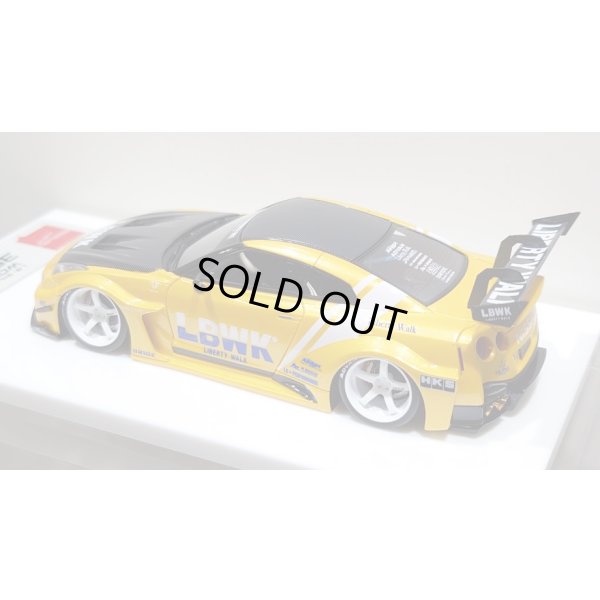 画像12: EIDOLON 1/43 LB Silhouette WORKS GT 35GT-RR (GT Wing Version) Grande Giallo Pearl Limited 33 pcs.