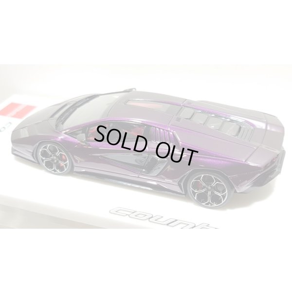 画像12: EIDOLON 1/43 Lamborghini Countach LPI 800-4 2022 Alba Cielo Limited 33 pcs.