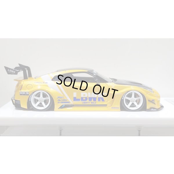 画像6: EIDOLON 1/43 LB Silhouette WORKS GT 35GT-RR (GT Wing Version) Grande Giallo Pearl Limited 33 pcs.