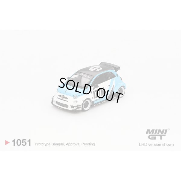 画像2: MINI GT 1/64 Abarth 595 LB-WORKS x Abarth Works IZTK (LHD) [Blister Packaging]