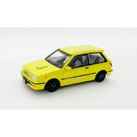 BM CREATIONS 1/64 Toyota Starlet Turbo S 1988 EP71 Yellow (RHD)