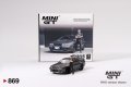 MINI GT 1/64 Nissan Skyline GT-R (R32) Gunmetal W/ Matsuda Figure Tsugio Matsuda Collection (RHD)