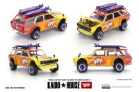 KAIDO HOUSE x MINI GT 1/64 Datsun 510 Wagon 4x4 Kaido ISLANDS V1 (RHD)