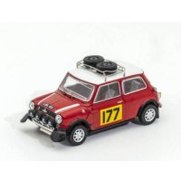 GCD 1/64 Morris Mini Cooper S 1967 Monte Carlo Rally Winner #177 R. Aaltonen/H. Lidon