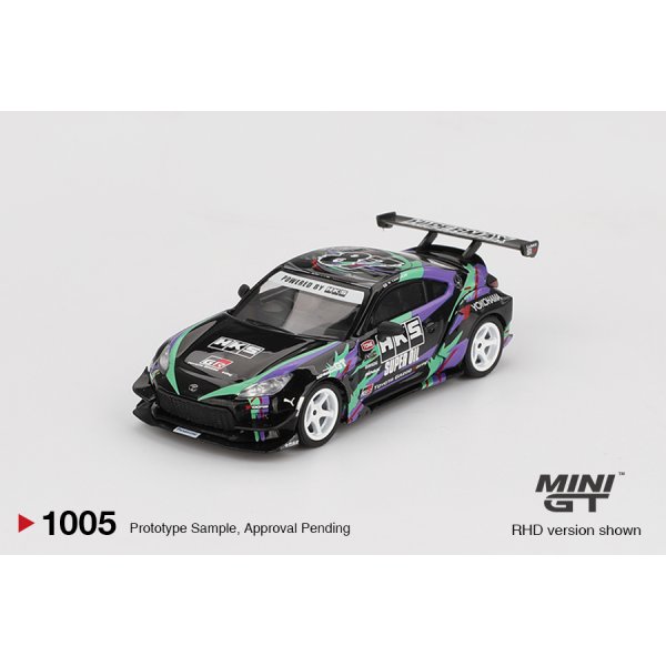 画像1: MINI GT 1/64 Toyota GR86 HKS Type R 2022 Tokyo Auto Salon (RHD)