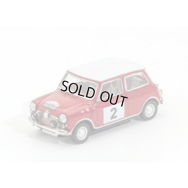画像1: GCD 1/64 Morris Mini Cooper S 1966 Monte Carlo Rally #2 T. Makinen/P. Ambrose