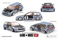KAIDO HOUSE x MINI GT 1/64 Honda Civic EF Kaido Roulette V1 (LHD)