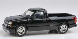 PARA64 1/64 Chevrolet Silverado Single Cab 2006 Onyx Black