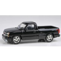 PARA64 1/64 Chevrolet Silverado Single Cab 2006 Onyx Black