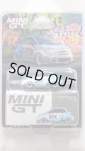 MINI GT 1/64 Abarth 595 LB-WORKS x Abarth Works IZTK (LHD) [Blister Packaging]