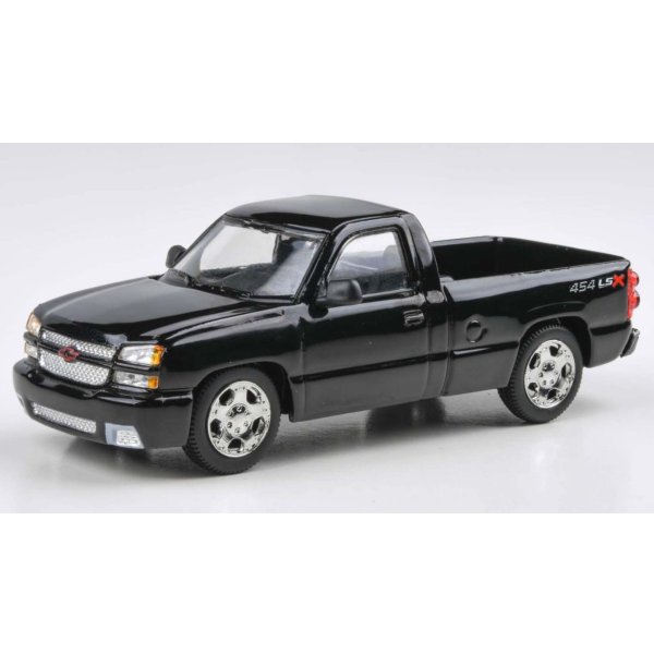 画像3: PARA64 1/64 Chevrolet Silverado Single Cab 2006 Onyx Black