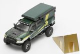 GCD 1/64 Toyota 4Runner TRD PRO Overland Green / Art  with Accessories (LHD)