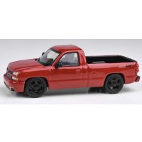 PARA64 1/64 Chevrolet Silverado Single Cab 2006 Victory Red