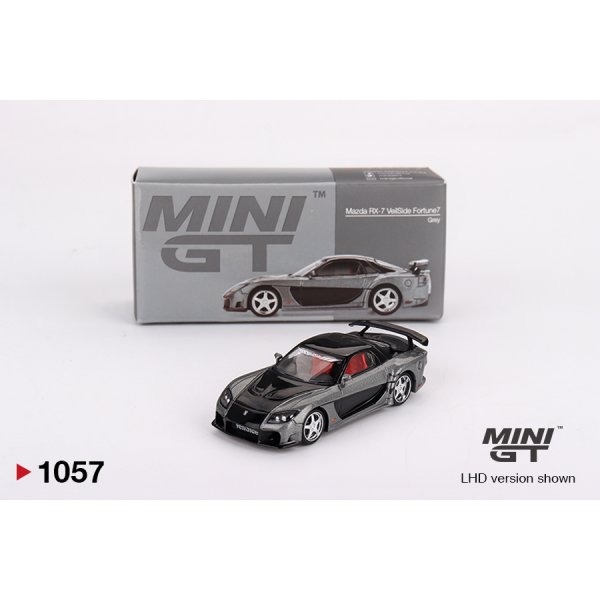 画像1: MINI GT 1/64 Mazda RX-7 Veilside Fortune Gray (RHD)