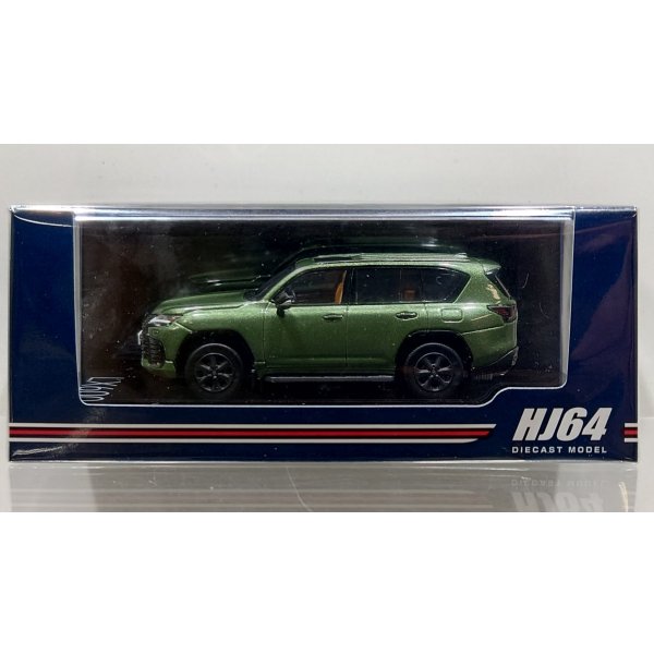 画像1: Hobby Japan 1/64 Lexus LX600 Off-Road Terrain Khaki Mica Metallic / Hazel Interior