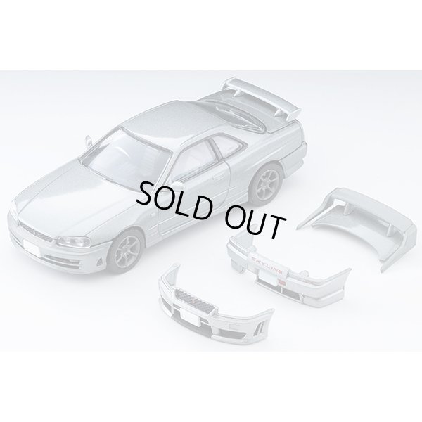 画像1: TOMYTEC 1/64 Limited Vintage NEO Nissan Skyline 2-Door Sports Coupe 25GT TURBO with Optional Parts (Silver) 2000