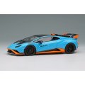 EIDOLON 1/43 Lamborghini Huracan STO 2021 Blue Laufey / Orange