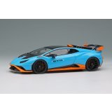 EIDOLON 1/43 Lamborghini Huracan STO 2021 Blue Laufey / Orange