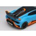 画像7: EIDOLON 1/43 Lamborghini Huracan STO 2021 Blue Laufey / Orange (7)