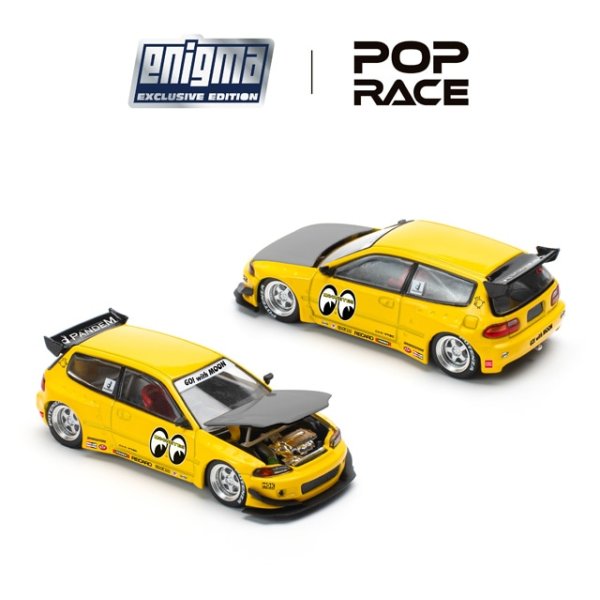 画像4: POP RACE x Enigma 1/64 Pandem Civic EG6 "Moon Eyes"