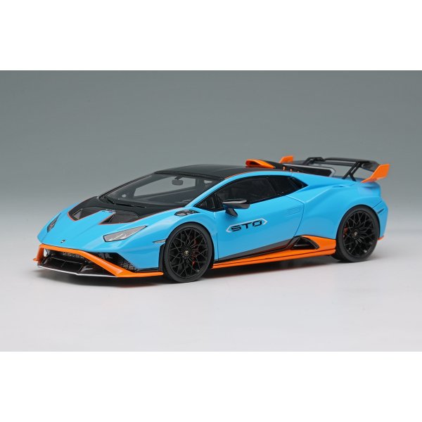 画像2: EIDOLON 1/43 Lamborghini Huracan STO 2021 Blue Laufey / Orange