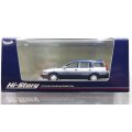 Hi Story 1/43 Toyota Sprinter Carib AV-II Touring Special 1988 Active Blue Toning