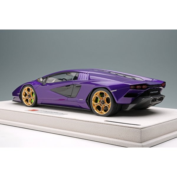 画像3: EIDOLON 1/18 Lamborghini Countach LPI 800-4 2022 Viola Pasiphae Limited 80 pcs.