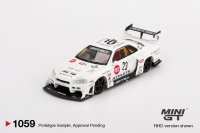 MINI GT 1/64 Nissan LB-ER34 Super Silhouette ATHLETE/COLLET (RHD)