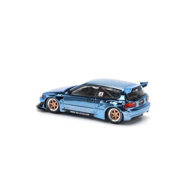 画像9: POP RACE 1/64 PANDEM CIVIC EG6 - BLUE CHROME