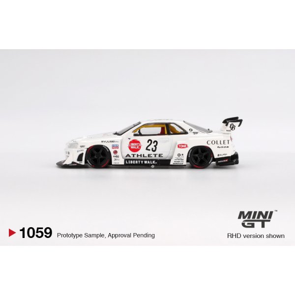 画像3: MINI GT 1/64 Nissan LB-ER34 Super Silhouette ATHLETE/COLLET (RHD)