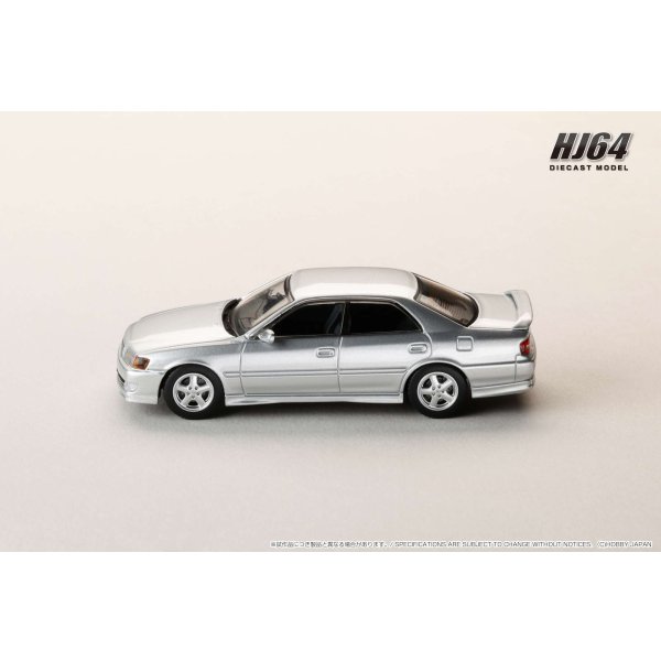 画像4: Hobby Japan 1/64 Toyota Chaser Tourer V (JZX100) Early Version (1996) Silver Metallic