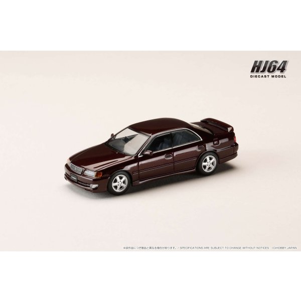 画像2: Hobby Japan 1/64 Toyota Chaser Tourer V (JZX100) Early Version (1996) Purple Customized Color