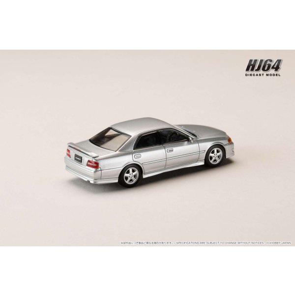 画像3: Hobby Japan 1/64 Toyota Chaser Tourer V (JZX100) Early Version (1996) Silver Metallic