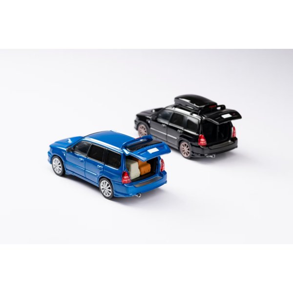 画像8: MODEL MODEL 1/64 Subaru Forester SG9 Sti blue