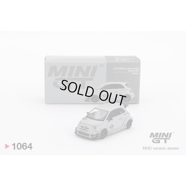 画像1: MINI GT 1/64 Abarth 595 LB-WORKS x Abarth Works Fighters (LHD)